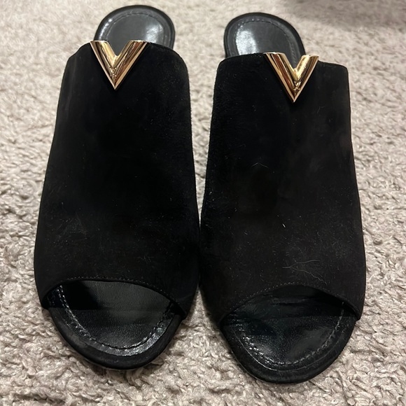 Louis Vuitton - Low Chunky Heels - Picture 1 of 10